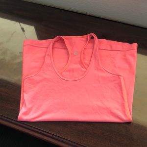 Pink lululemon tank